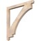 Ekena Millwork Imperial Arts & Crafts Smooth Bracket, Douglas Fir, 3 1/2"W x 46"D x 46"H BKT04X46X46IMP03SDF - alternate 1